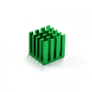 소형 녹색 칼라 알루미늄 방열판 쿨러 히트싱크 151515G 15x15x15mm 10개 그린