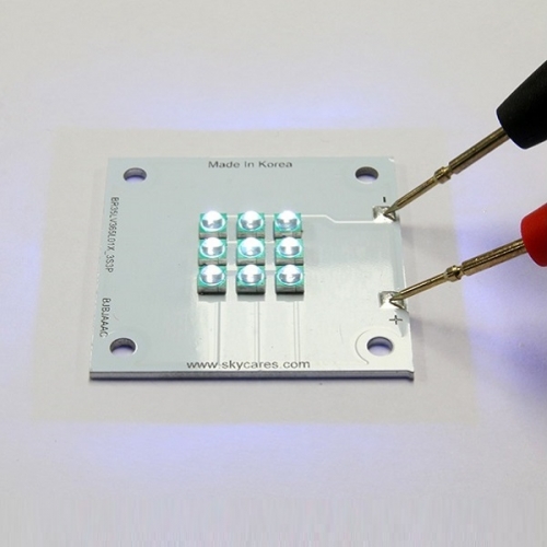 자외선LED 모듈 UV LED Module UVA 365nm 협각 50도 8550mW