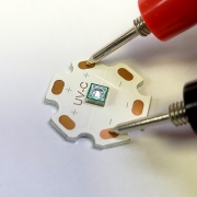 자외선LED 모듈 UVC LED MCPCB Module UV 275nm 10mW No12-1