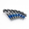 M6 탄소강 볼트 / 스틸 스크류 프런치 볼트 / M6 Steel Screw Bolt / swrch35k T30 1.0mm / 4개 묶음