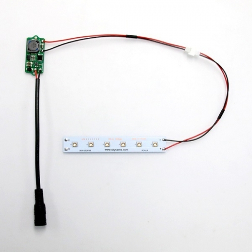 UV LED Module Kit / 365nm 60도 UVA 6chip 자외선 LED모듈 / SLM-3650660-No-86