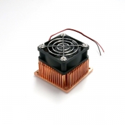 60mm 구리 팬 방열판 / 쿨링 방열팬 FAN 쿨러 / Copper Fan Heatsink / CU-606045F12  DC 12V