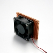 88mm 구리 팬 방열판 / 쿨링 방열팬 FAN 쿨러 / Copper Fan Heatsink / CU-886831F12  DC 12V