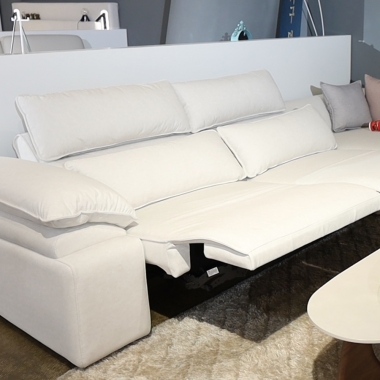 리네 패브릭 리클라이너소파