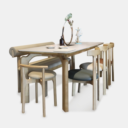 마임우드 포세린세라믹 식탁세트