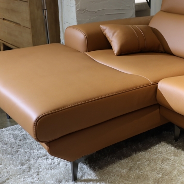 로젤린 카우치 가죽소파