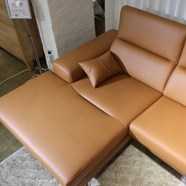 로젤린 카우치 가죽소파