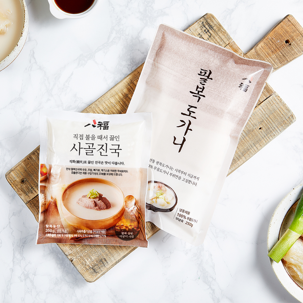 도가니탕 B세트 (진국15팩+도가니고기120g4팩)