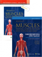 자세와 통증치료에 있어서 근육의 기능과 검사, 6판 + Kendall's Muscles 원서
