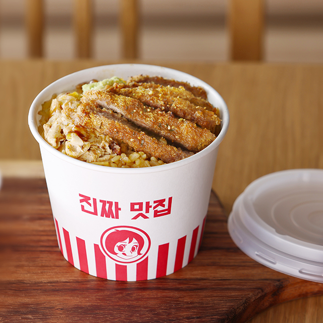 1000cc 진짜맛집배달, 포장용 종이용기비빔밥, 볶음밥, 덮밥[300개입/BOX]