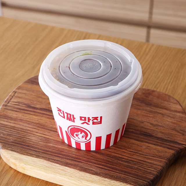 ★1000cc 진짜맛집배달, 포장용 종이용기비빔밥, 볶음밥, 덮밥[300개입/BOX]