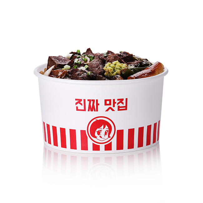 1200cc 진짜맛집배달, 포장용 종이용기덮밥, 볶음밥, 파스타[300개/BOX]