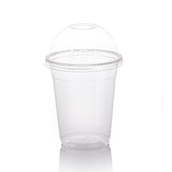 [플라스틱 컵 할인]★14oz 무지+돔 뚜껑 세트(PET) 아이스 컵, 플라스틱 컵[1,000개/BOX]