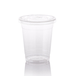 [플라스틱 컵 할인]★14oz 무지+슬러시(평면)뚜껑 세트(PET) 아이스 컵, 플라스틱 컵[1,000개/BOX]