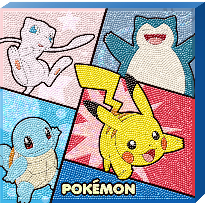 포켓몬스터 - 점핑 점핑 [캔버스형] [보석십자수]