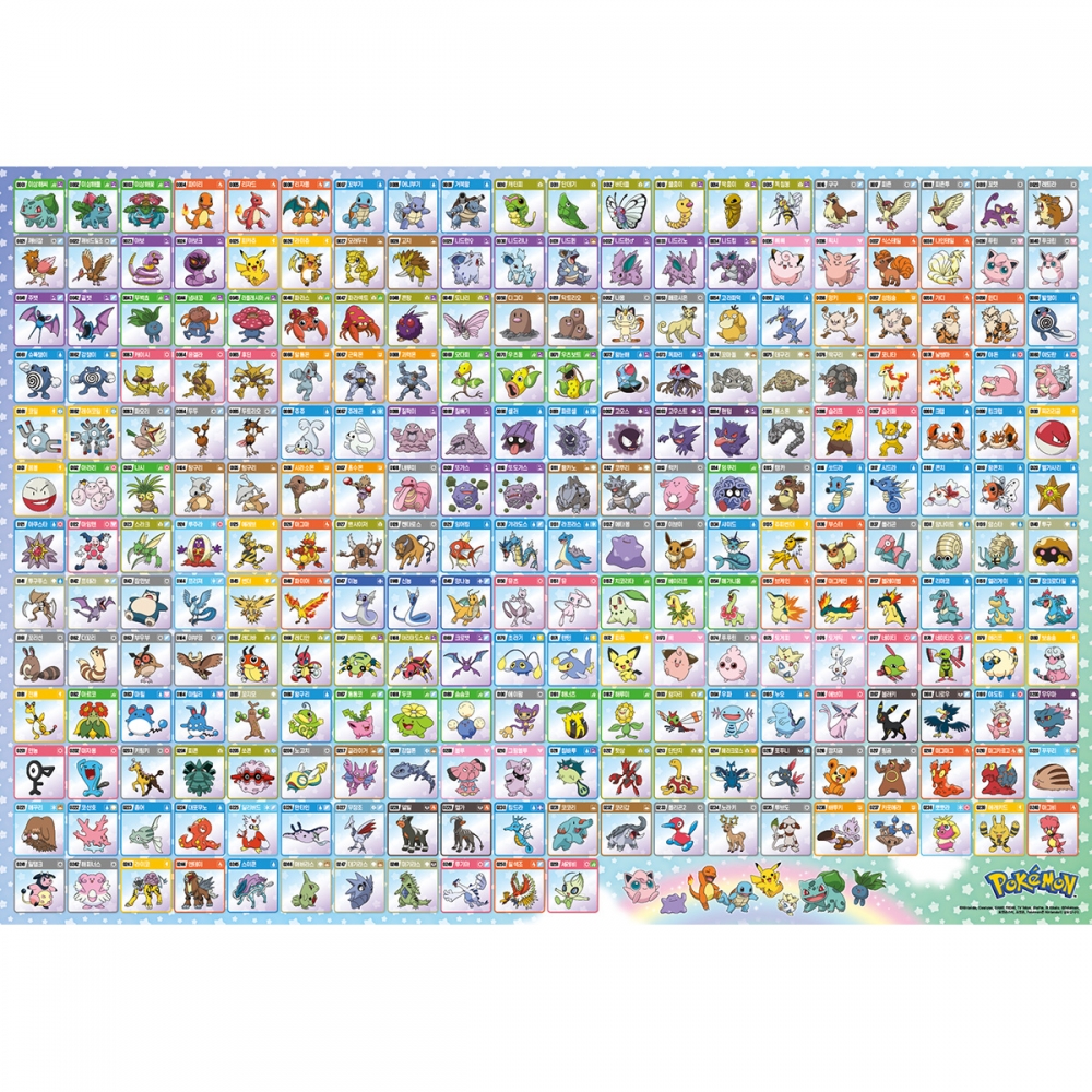 포켓몬스터 - 도감 관동 성도지방