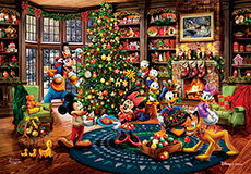 디즈니 - 미키와 친구들의 크리스마스 [캔버스]