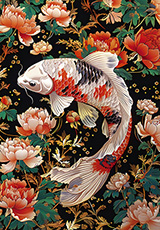 황금 연못의 잉어