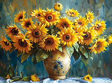 햇살을 담은 해바라기