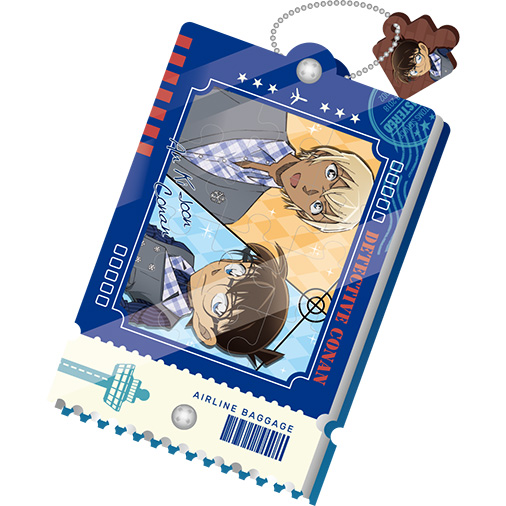 명탐정코난 - 코난 & 안기준 [크리스탈] [키링]