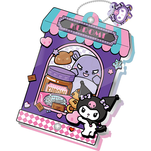 산리오 - 쿠로미 가게 [크리스탈] [키링]