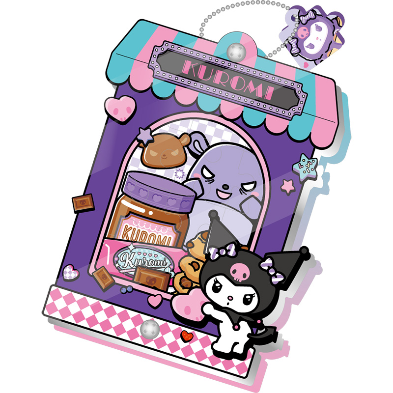 산리오 - 쿠로미 가게 [크리스탈] [키링]