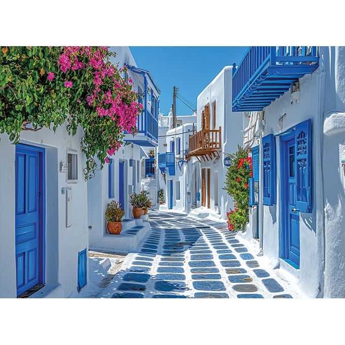 산토리니의 골목길 [미니]