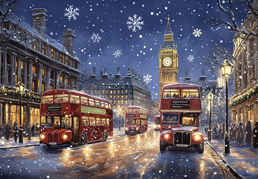 런던의 겨울