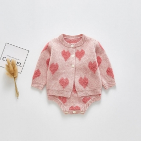 하니세트-슈트+가디건