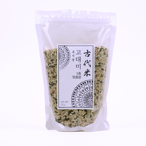 명품 米식 제안, 유기농 고대미 - 5종맞춤쌀 1kg