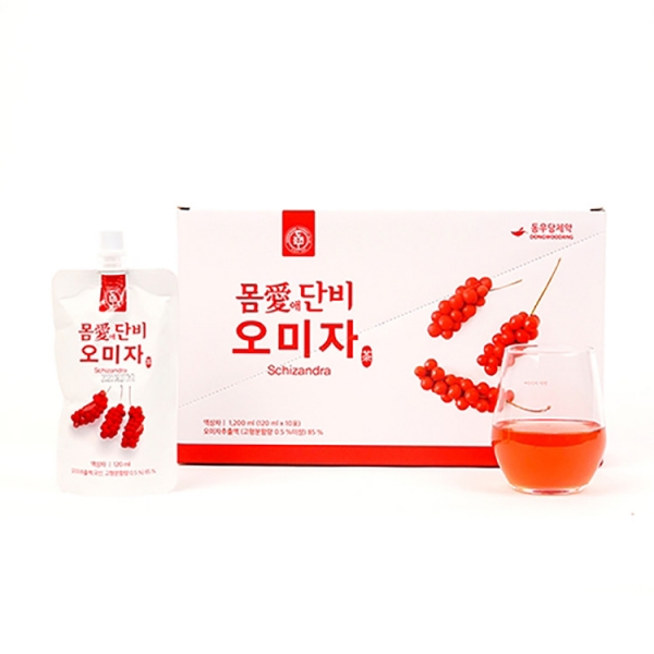 100% 문경오미자 몸애단비 오미자차 (120ml×10포)