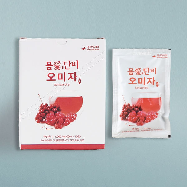 [특가세일] 시원하고 달콤한 몸애단비 오미자차 10포