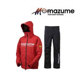[마즈메] 낚시복 콘택트 레인슈트2 MZRS-596 -레드-