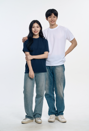 흡한속건! 활동성에 좋은 기능성 반팔티(00300-ACT)