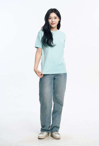 견고한 32수 라운드 반팔티 (00083-BBT)