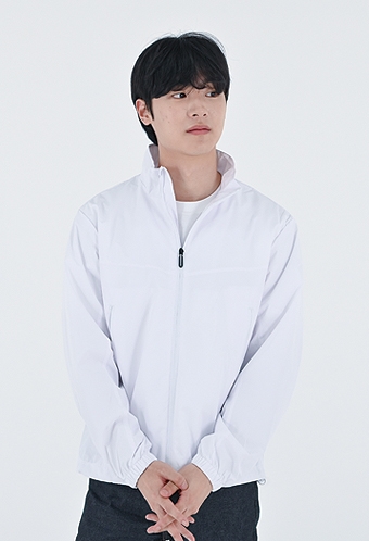 베이직 바람막이(후드없음)