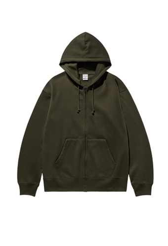 오버핏 기모 후드집업(00273-BFZ)