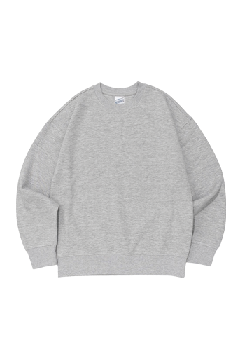 비캔버스 특양면 오버핏 맨투맨