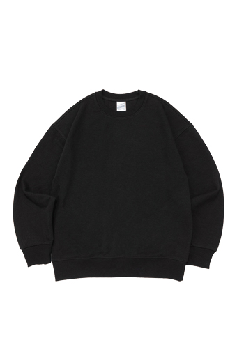 비캔버스 특양면 오버핏 맨투맨