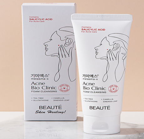 기미엑스 애크니바이오 클리닉 폼 클렌징   (120ml)                      Melasma-x Acne Bio Clinic Foam Cleasing