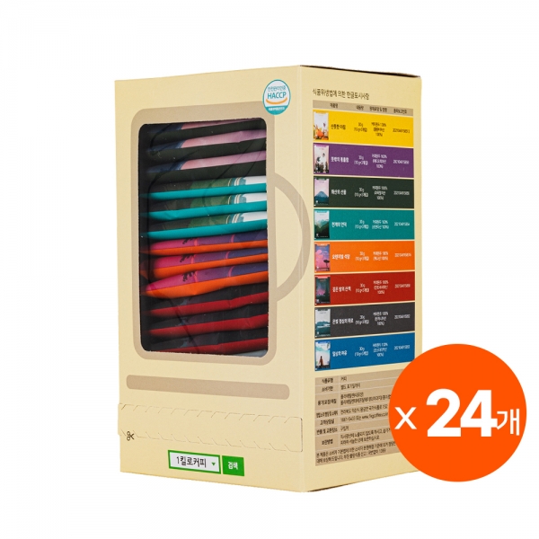 [대량 설 선물세트] 드립백 커피 24 세트 576개입