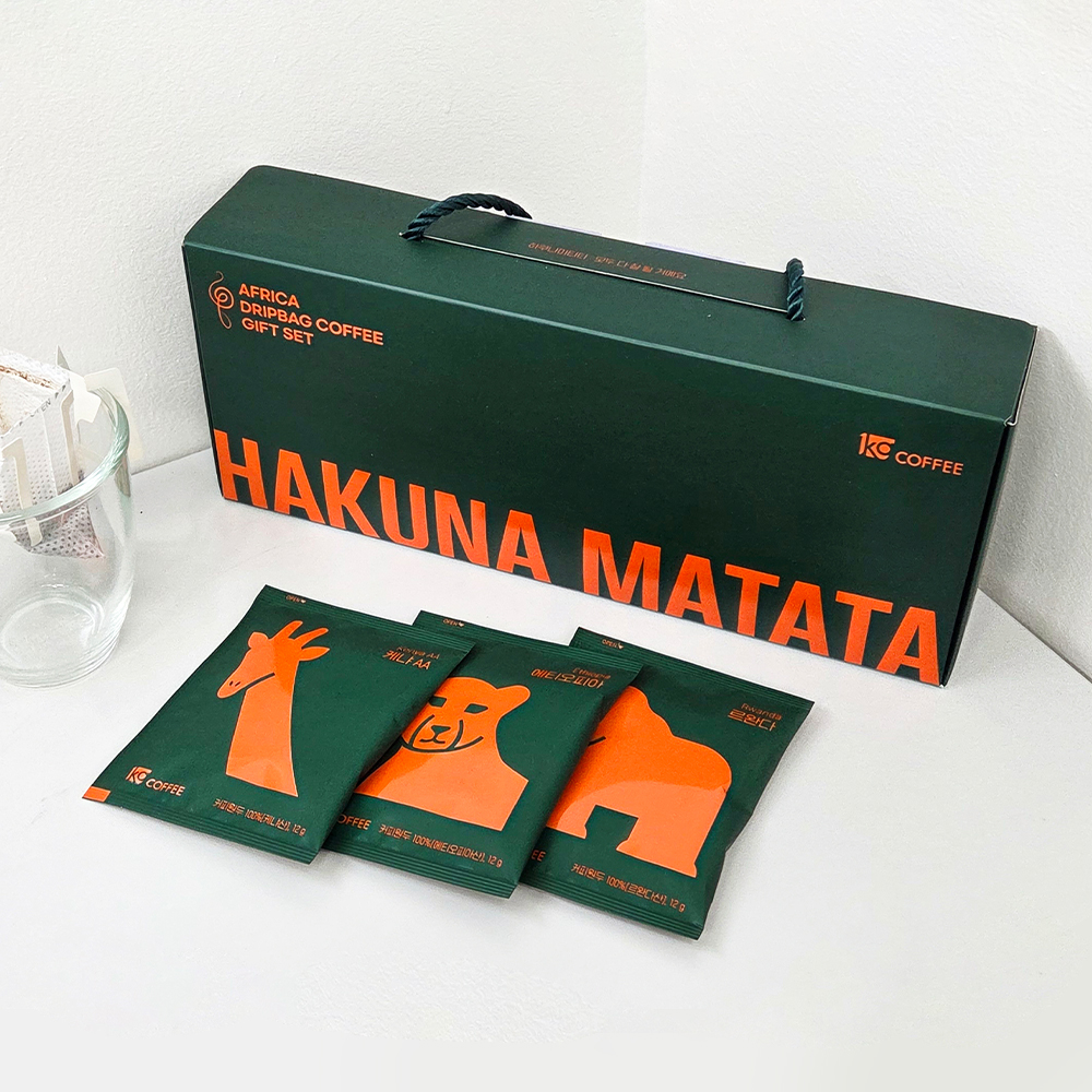 하쿠나마타타 아프리카 드립백 세트 [15개입]