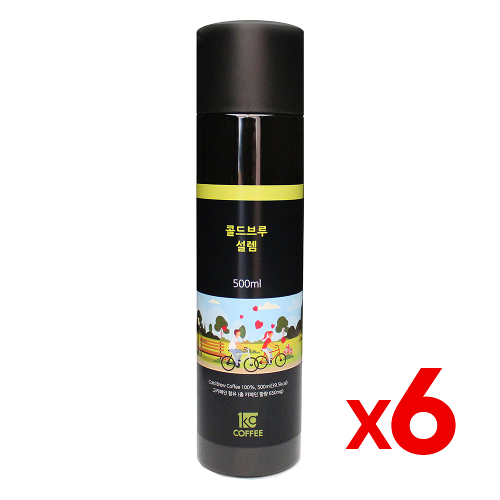 콜드브루 설렘 500ml 묶음형 [6개입]