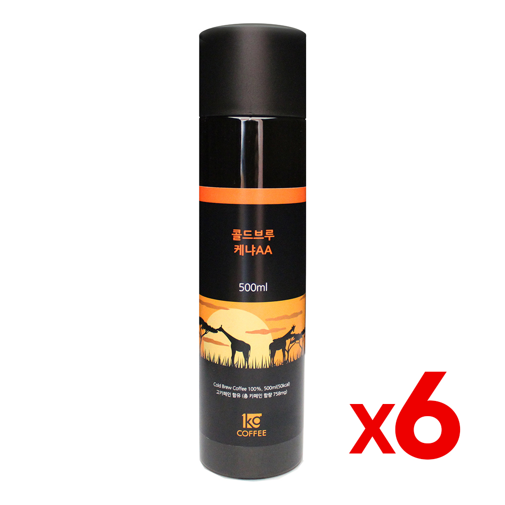 콜드브루 케냐AA 500ml 묶음형 [6개입]