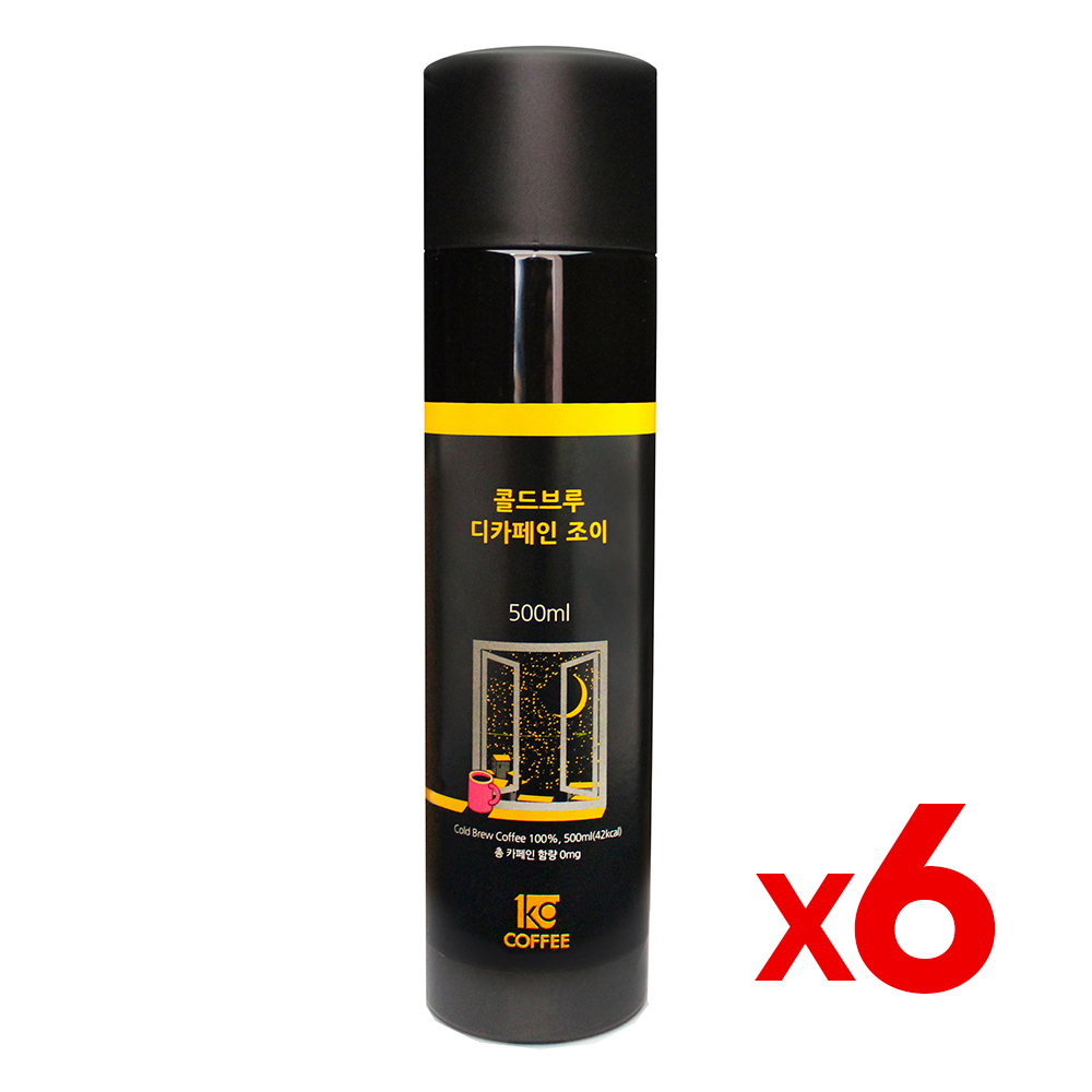 콜드브루 디카페인 조이 500ml 묶음형 [6개입]