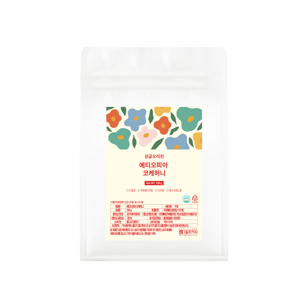 에티오피아 코케허니 200g 에티오피아 코케허니 200g
