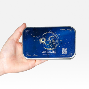 아르테미스 디카페인 콜드브루 파우더 틴 패키지