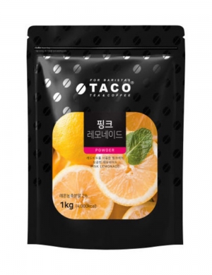[타코] 핑크레모네이드 1Kg (지퍼백 파우치)