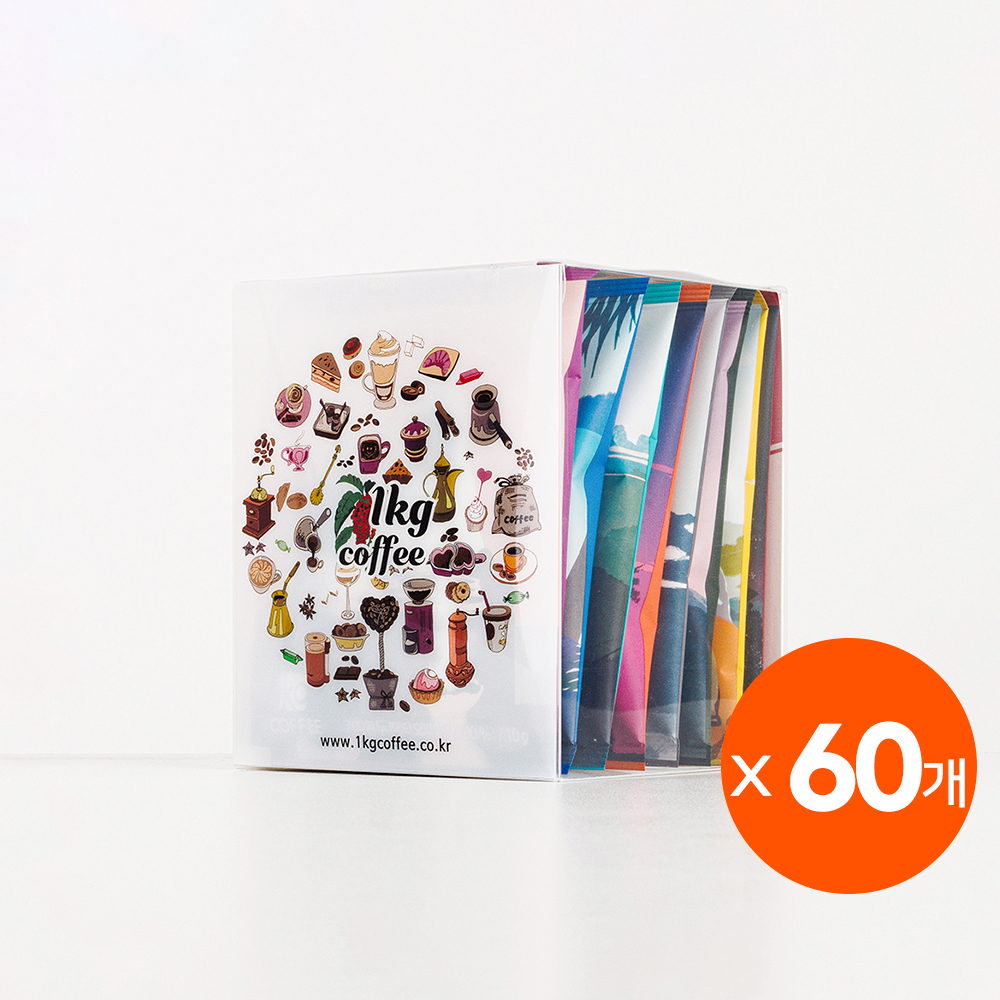 [단체선물세트] 드립백 커피 8종 480개입