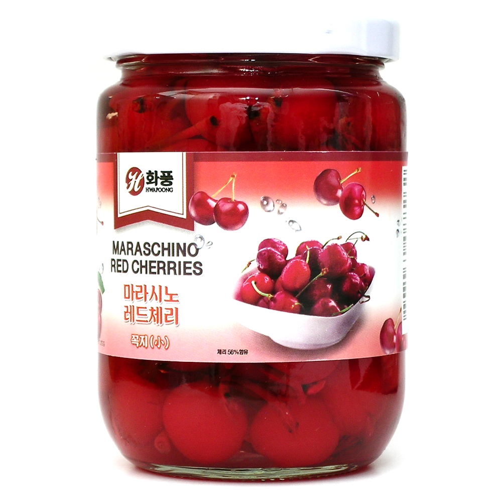 화풍 마라시노 레드체리 375g /꼭지있음